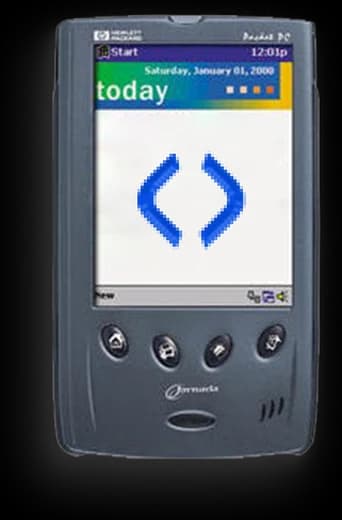 Pocket PC com o app Landix